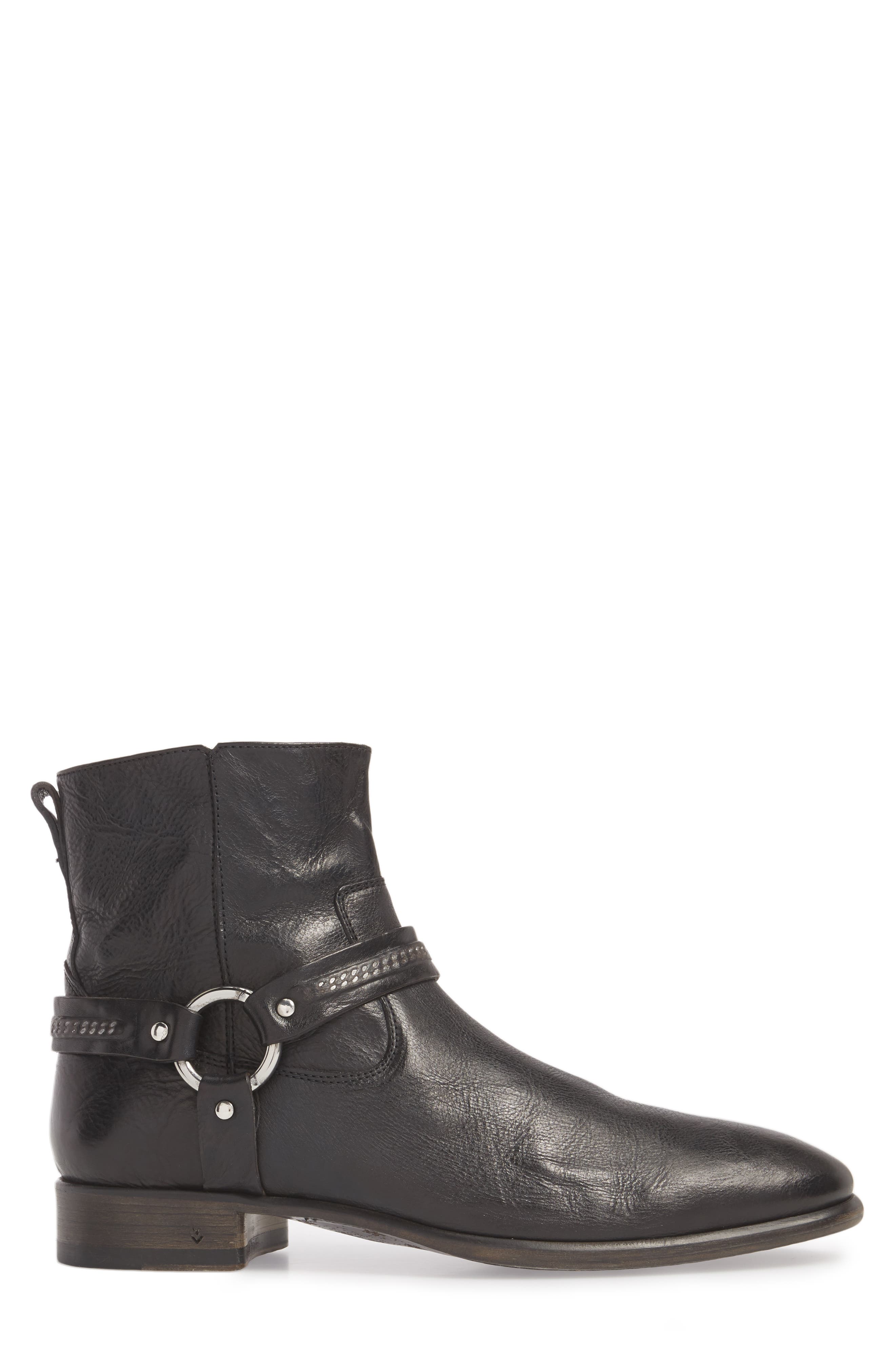 John Varvatos Eldridge Harness Boot, Alternate, color, 