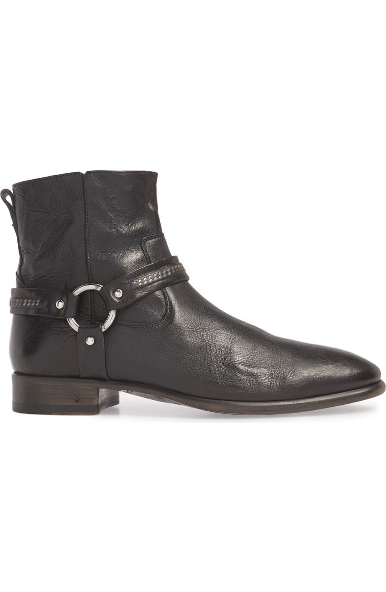 John Varvatos Eldridge Harness Boot, Alternate, color,