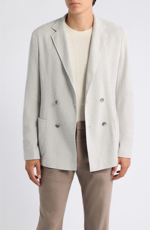 Hanry Double Breasted Cotton Sport Coat