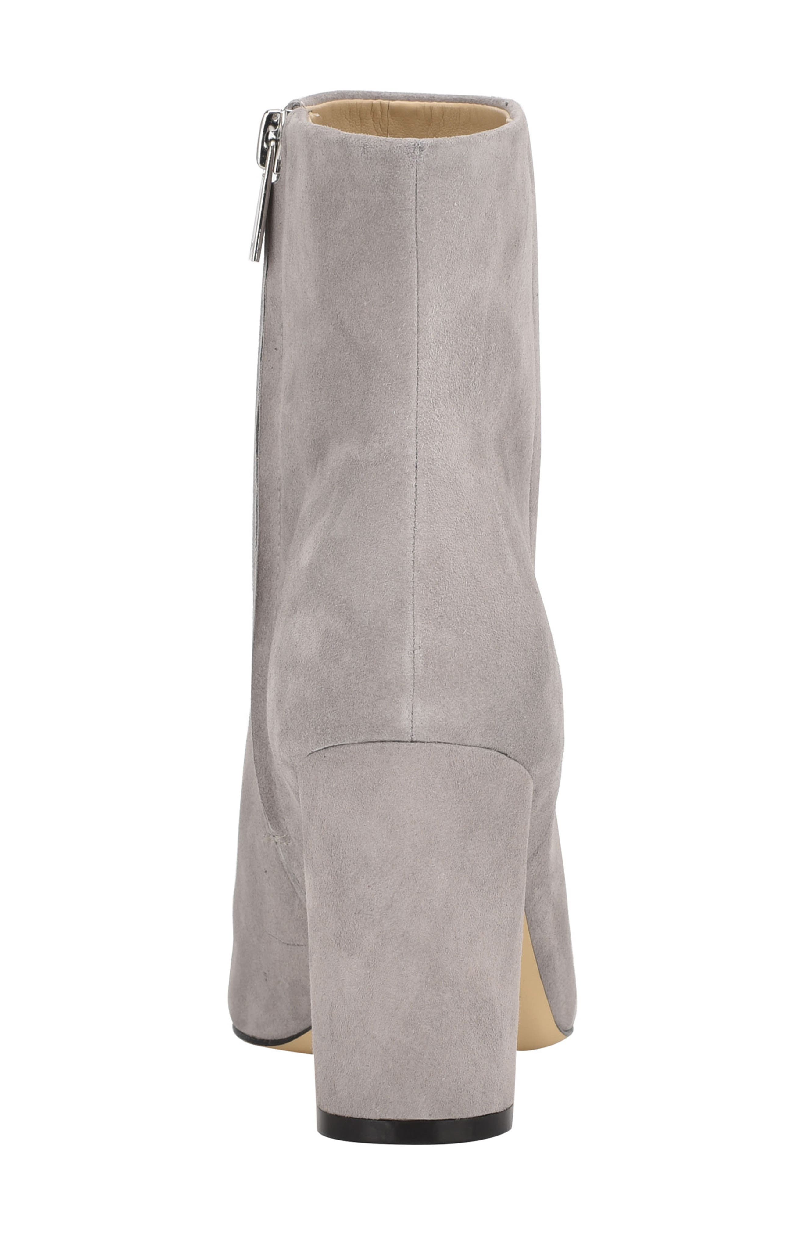 Ulani Pointy Toe Bootie, Alternate, color, GRIGIO SUEDE