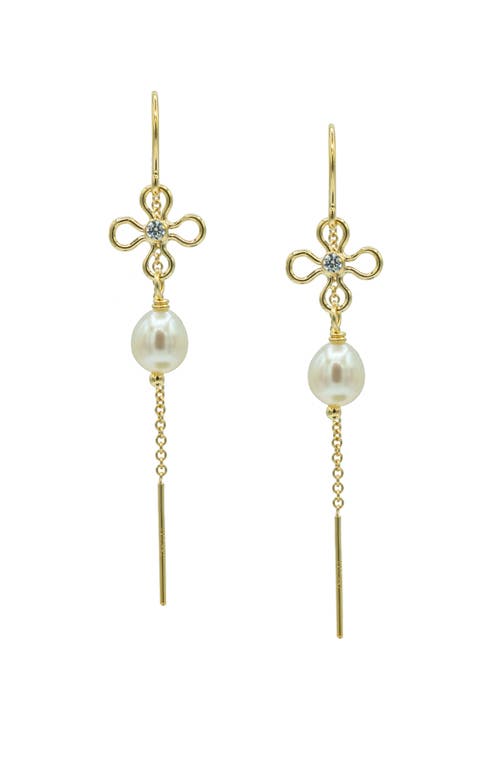 Albisia Flower Power Threaders In 14k Gold Filled