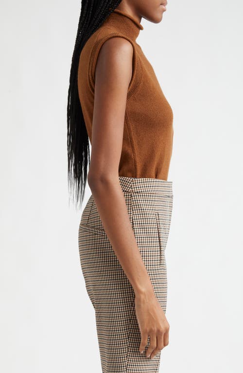 Veronica Beard Mahalia Cashmere Sweater Tank In Whisky