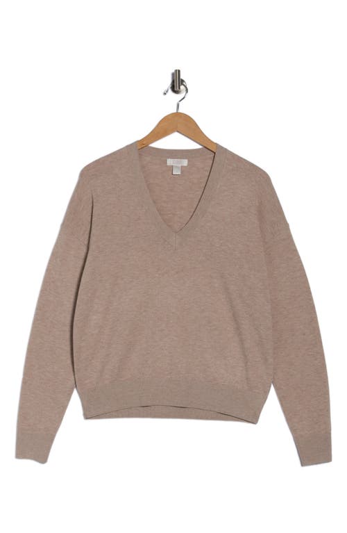 Nordstrom Rack V-neck Pullover Sweater In Nude