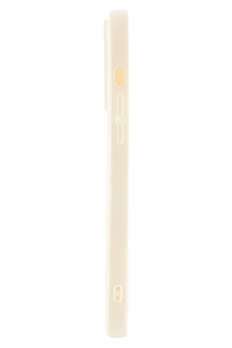 Solid Wavy Bumper iPhone 14 Pro Case, Alternate, color, OFF WHITE
