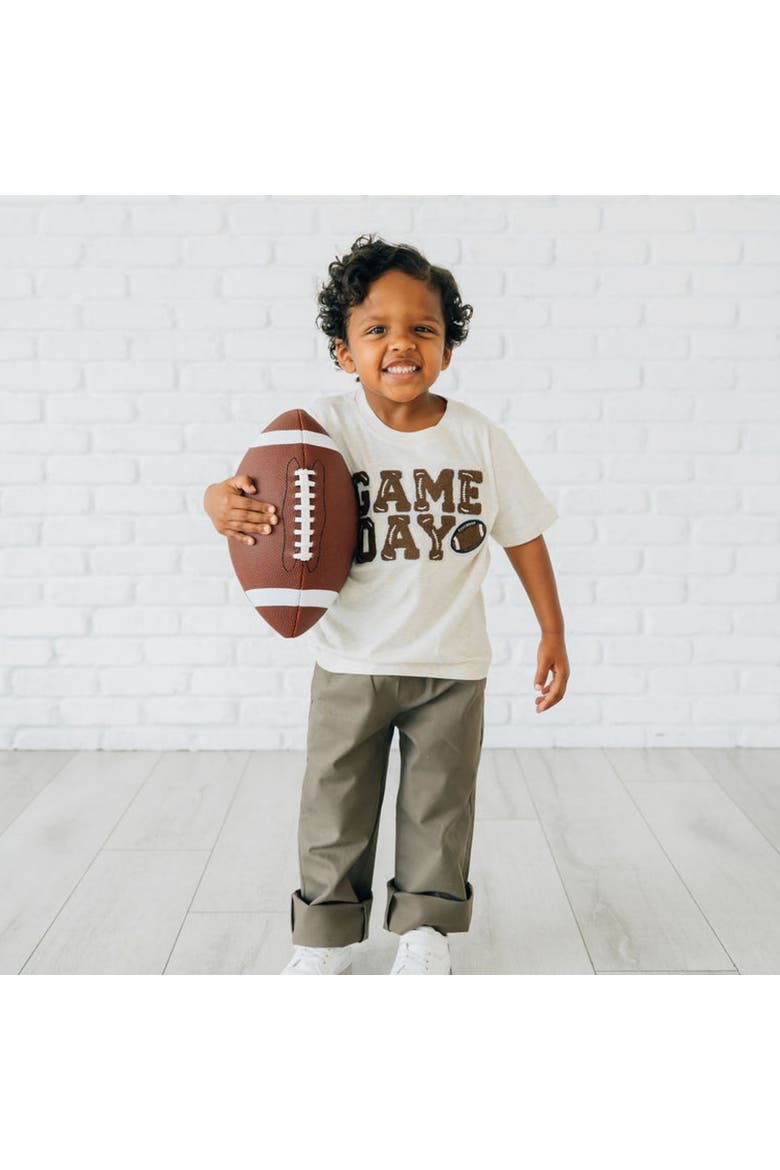 Game Day Patch Short Sleeve T-Shirt, Alternate, color, Natural Heather