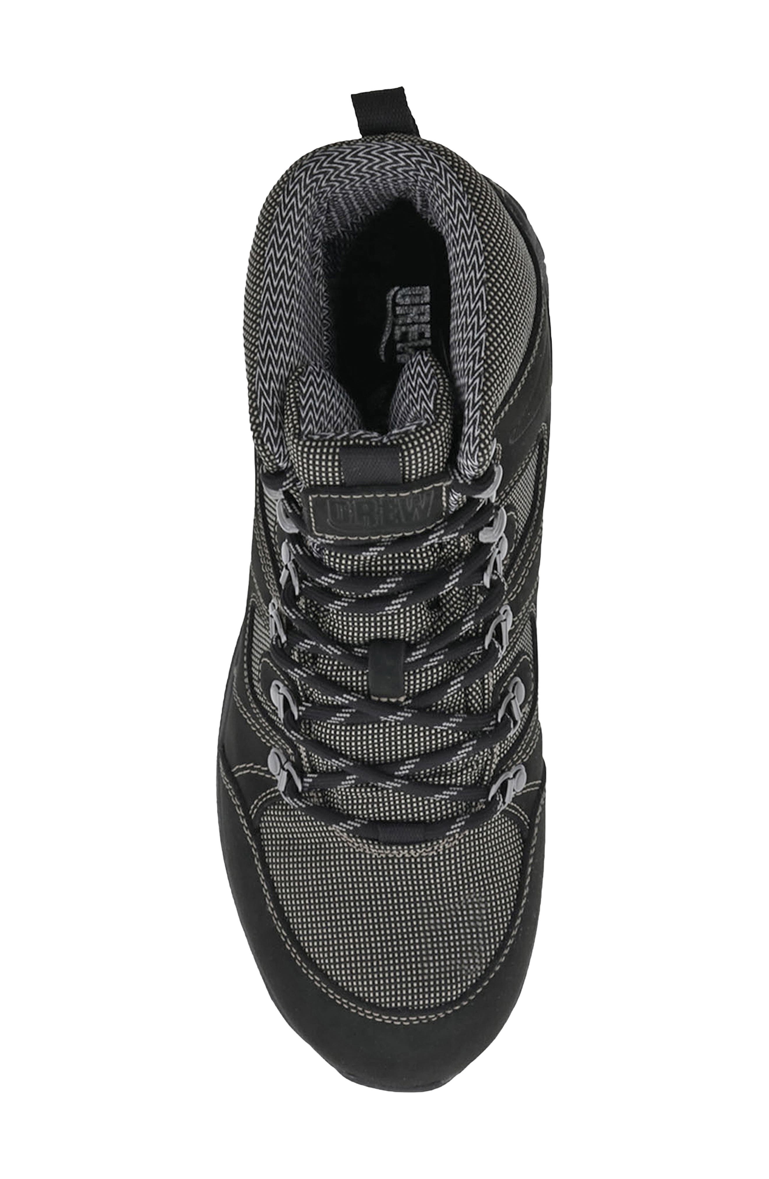 Trek Waterproof Leather Boot, Alternate, color, BLACK NUBUCK