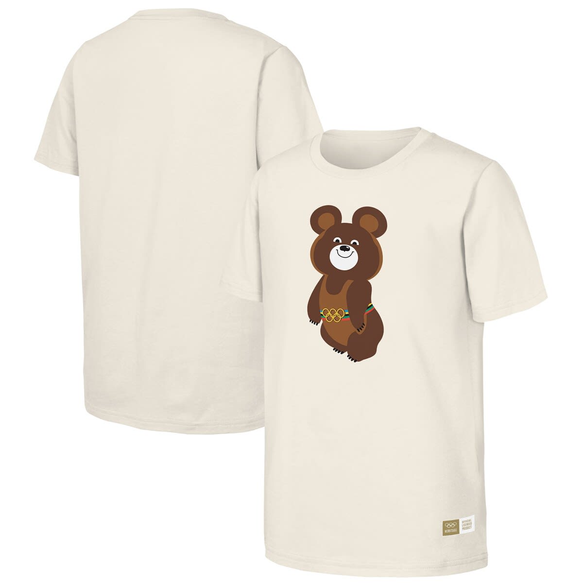 Outerstuff Men's Natural 1980 Moscow Games Olympic Heritage T