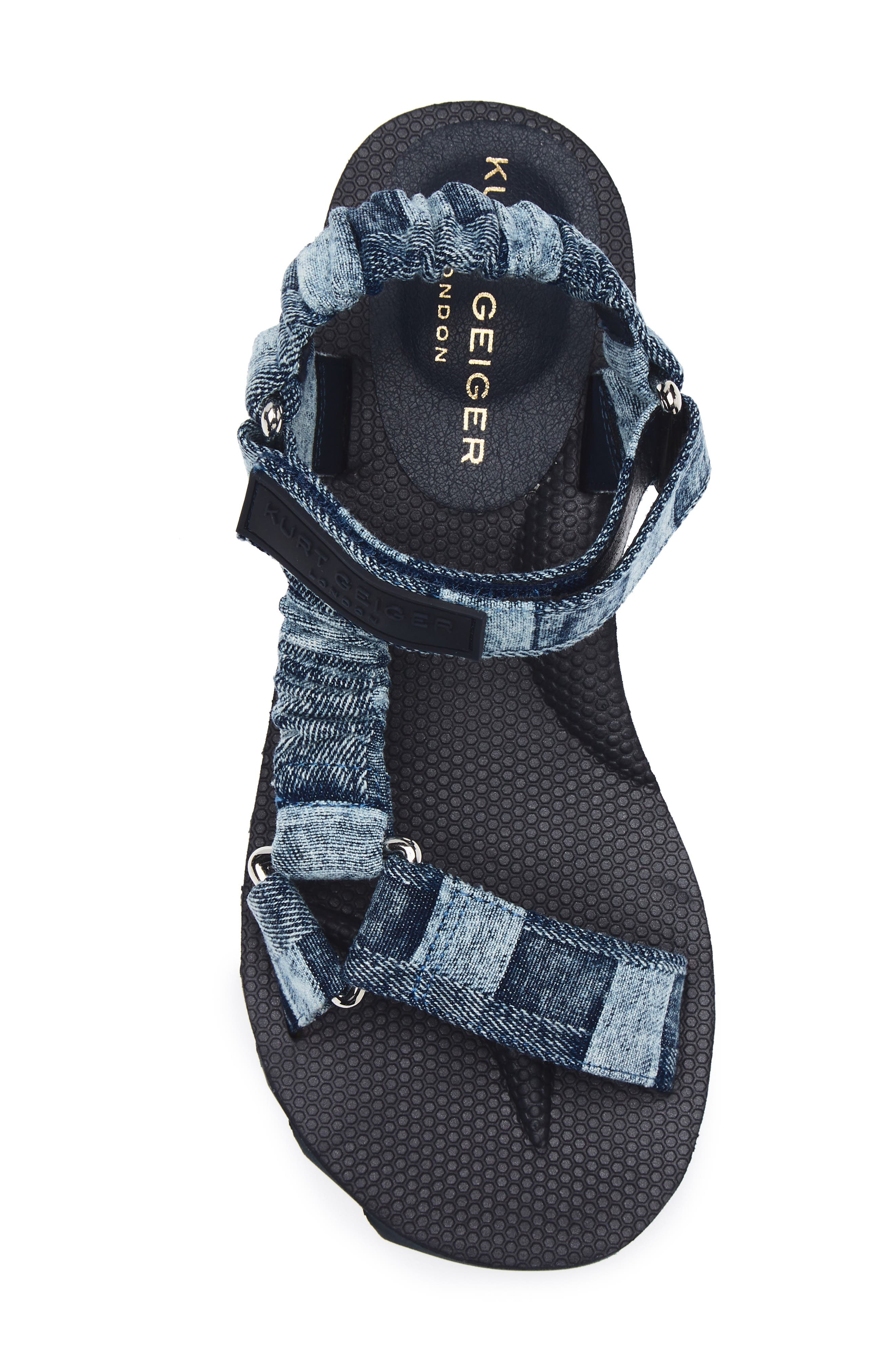 Kurt Geiger London Orion Sandal, Alternate, color, Denim