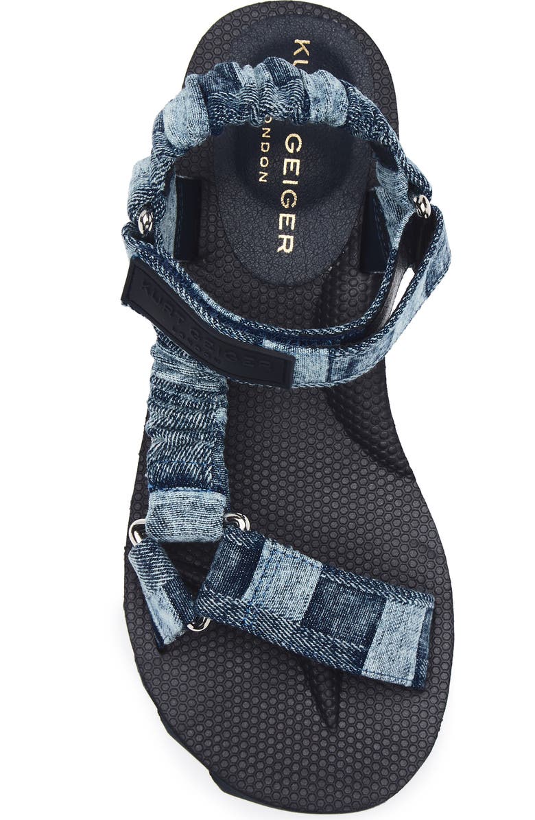 Kurt Geiger London Orion Sandal, Alternate, color, Denim
