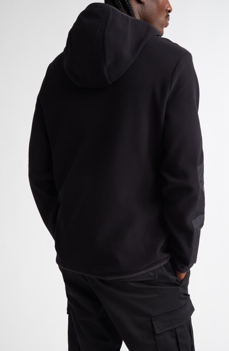 Moncler Half Zip Contrast Panel Jacket, Alternate, color, 