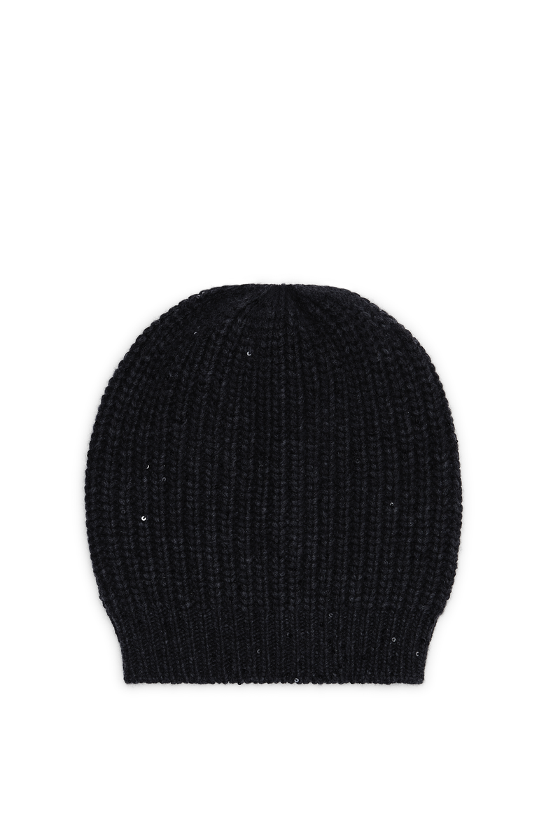 Brunello Cucinelli Cashmere and silk beanie, Main, color, 