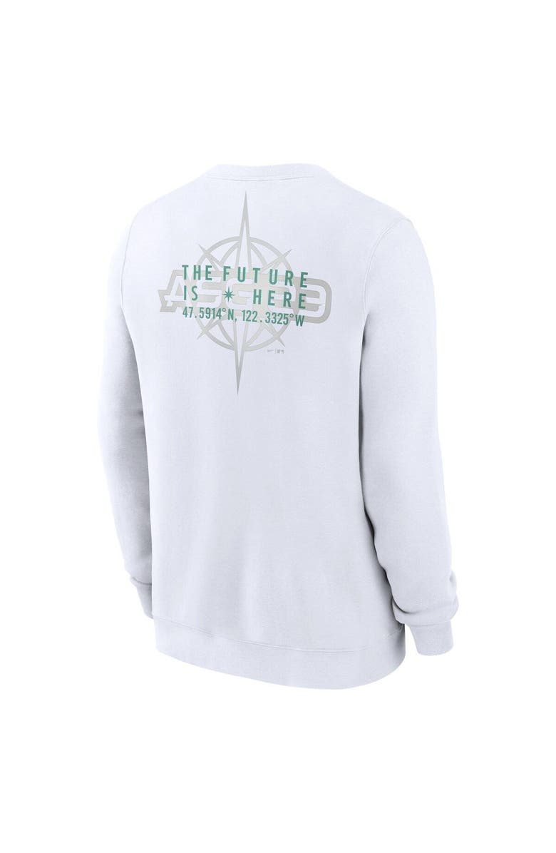 Nike Men's Nike  White 2023 MLB All-Star Game Fleece Pullover Sweatshirt, Alternate, color, 