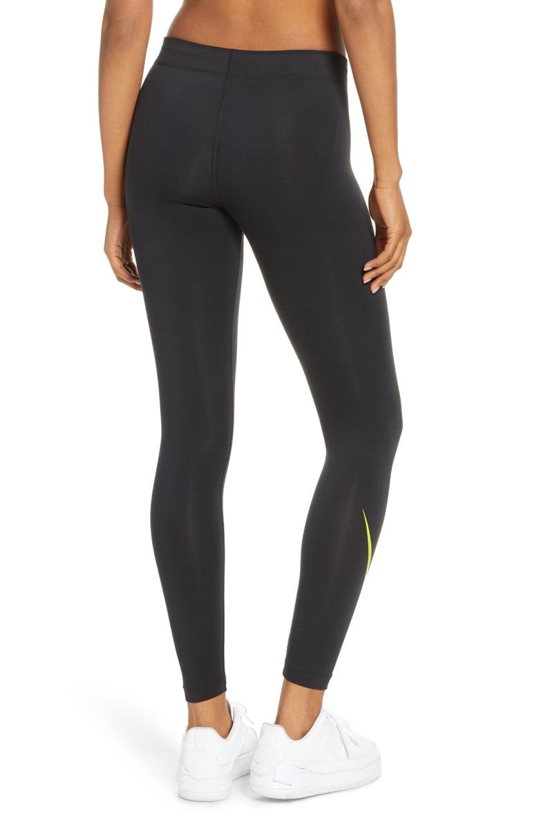 Nike Sportswear Legasee Swoosh Graphic Leggings, Alternate, color, 