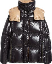 Moncler Parana Down Puffer Jacket with Removable Hood
