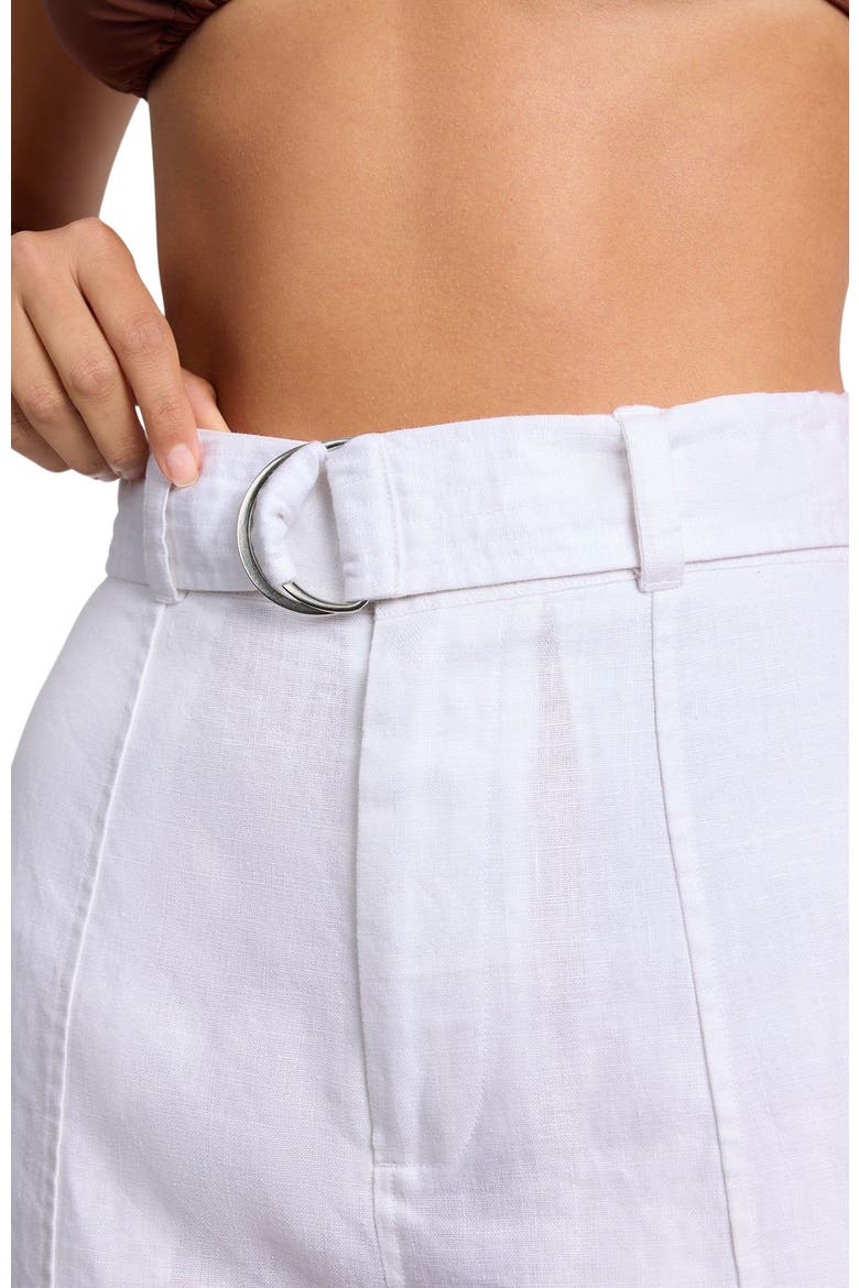 Linen Utility Pant, Alternate, color, WHITE