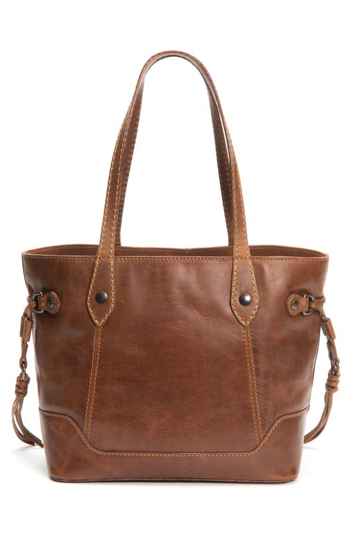 Frye Melissa Carryall Leather Tote In Brown