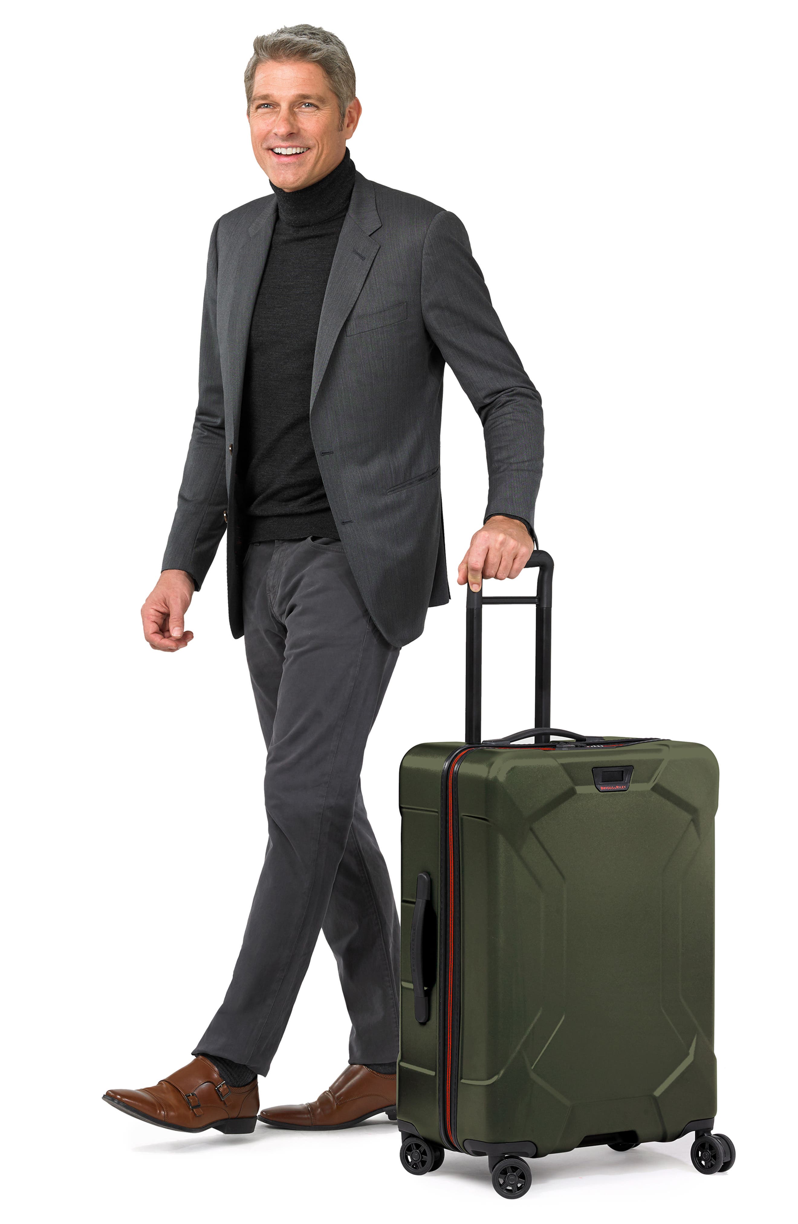 Briggs & Riley Torq 27-Inch Medium Wheeled Spinner, Alternate, color, Hunter