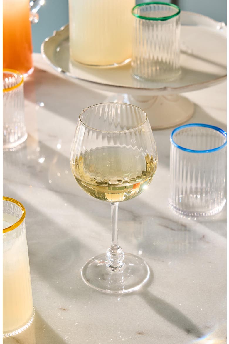 Nell Wine Glass, Alternate, color, CLEAR