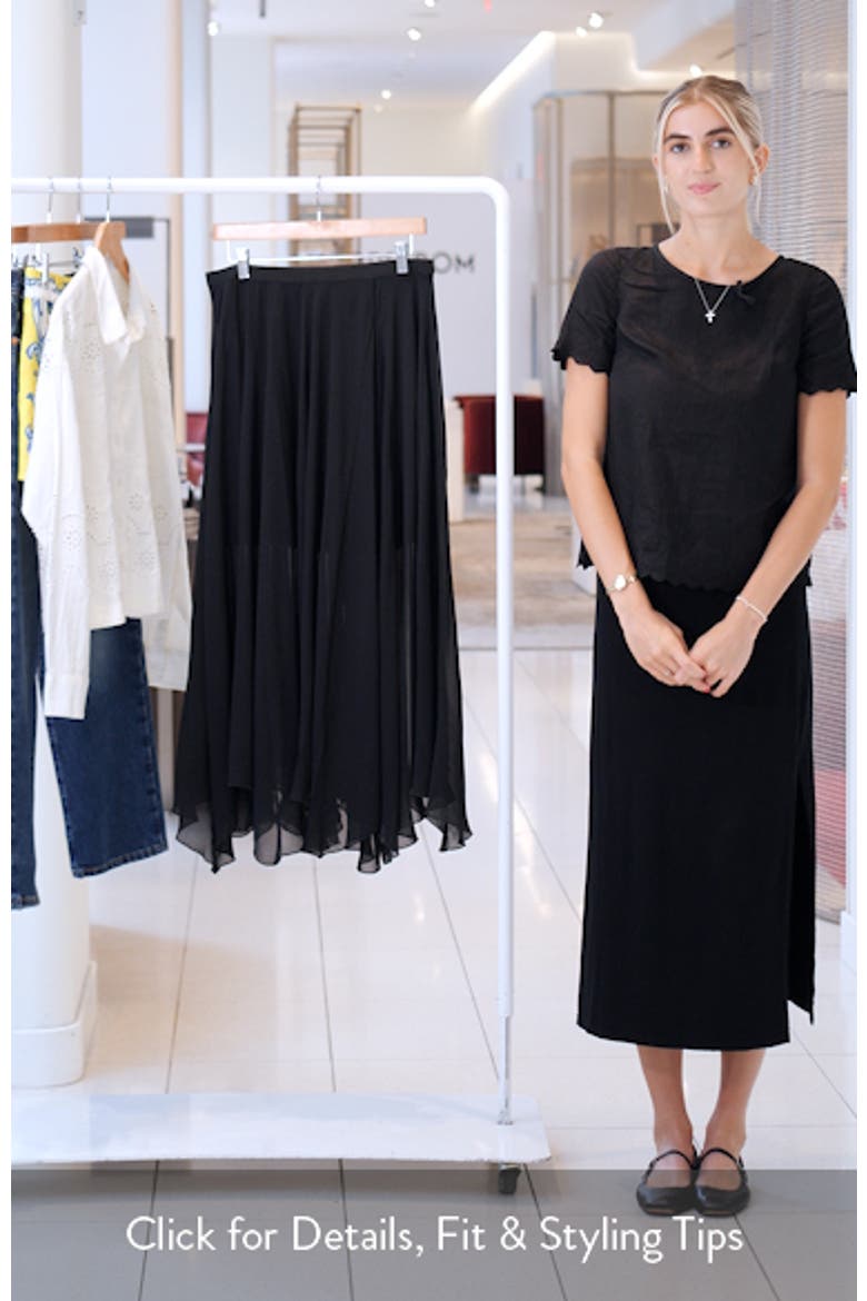 Handkerchief Maxi Skirt video