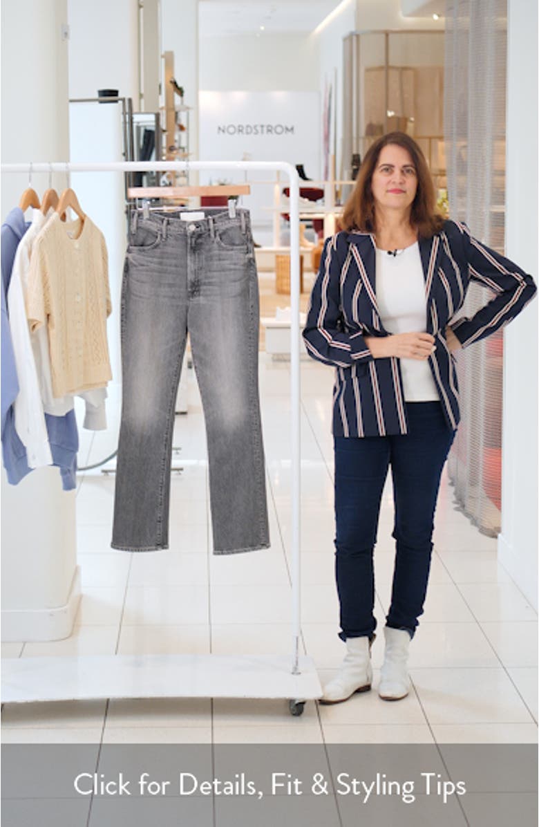 The Hustler High Waist Ankle Bootcut Jeans, sales video thumbnail