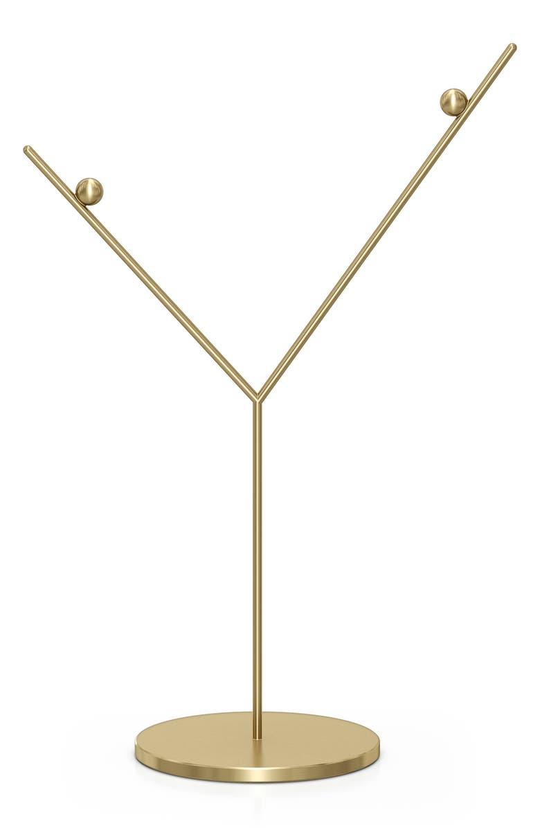 Swarovski Goldtone Ornament Display Stand, Main, color, 
