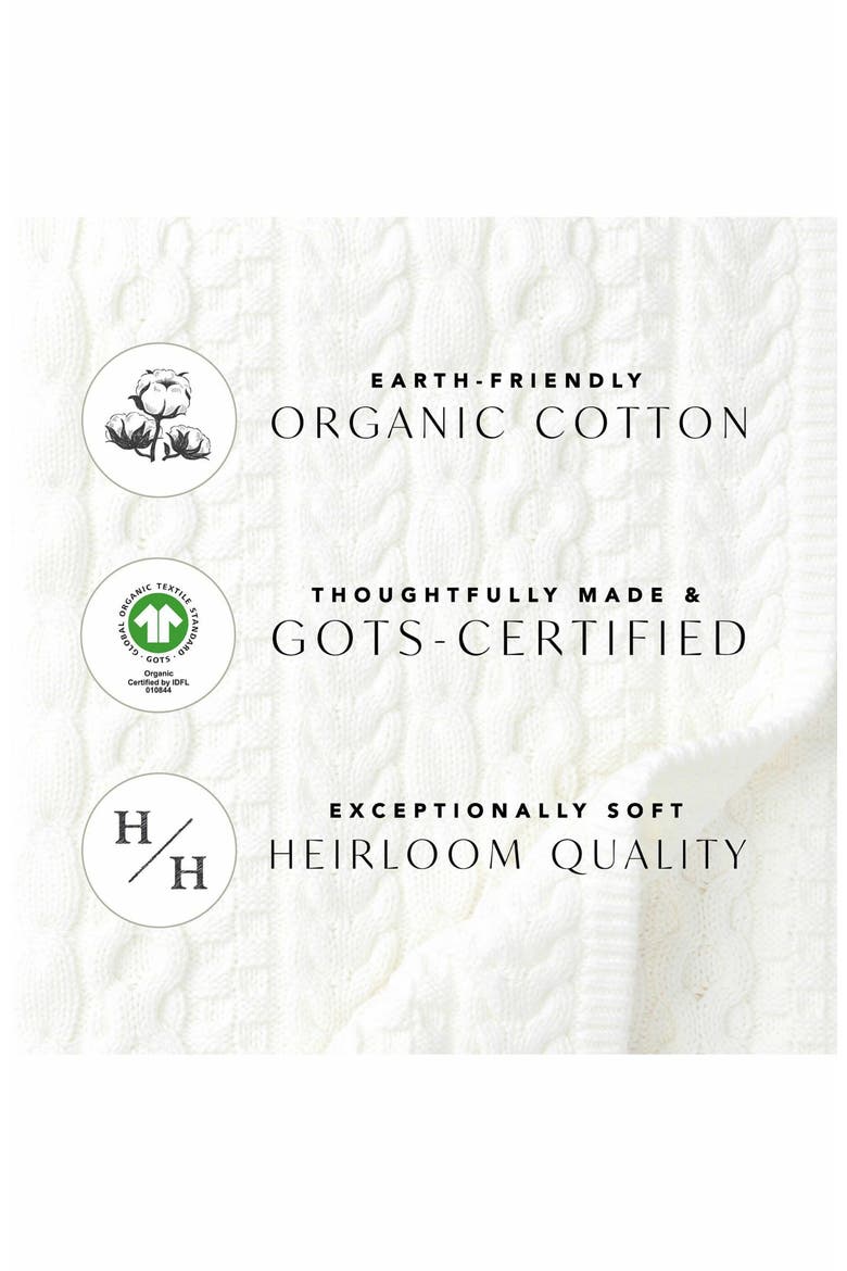 Baby Organic Pointelle Sweater and Legging Set, Infant, Alternate, color, Soft White Pointelle