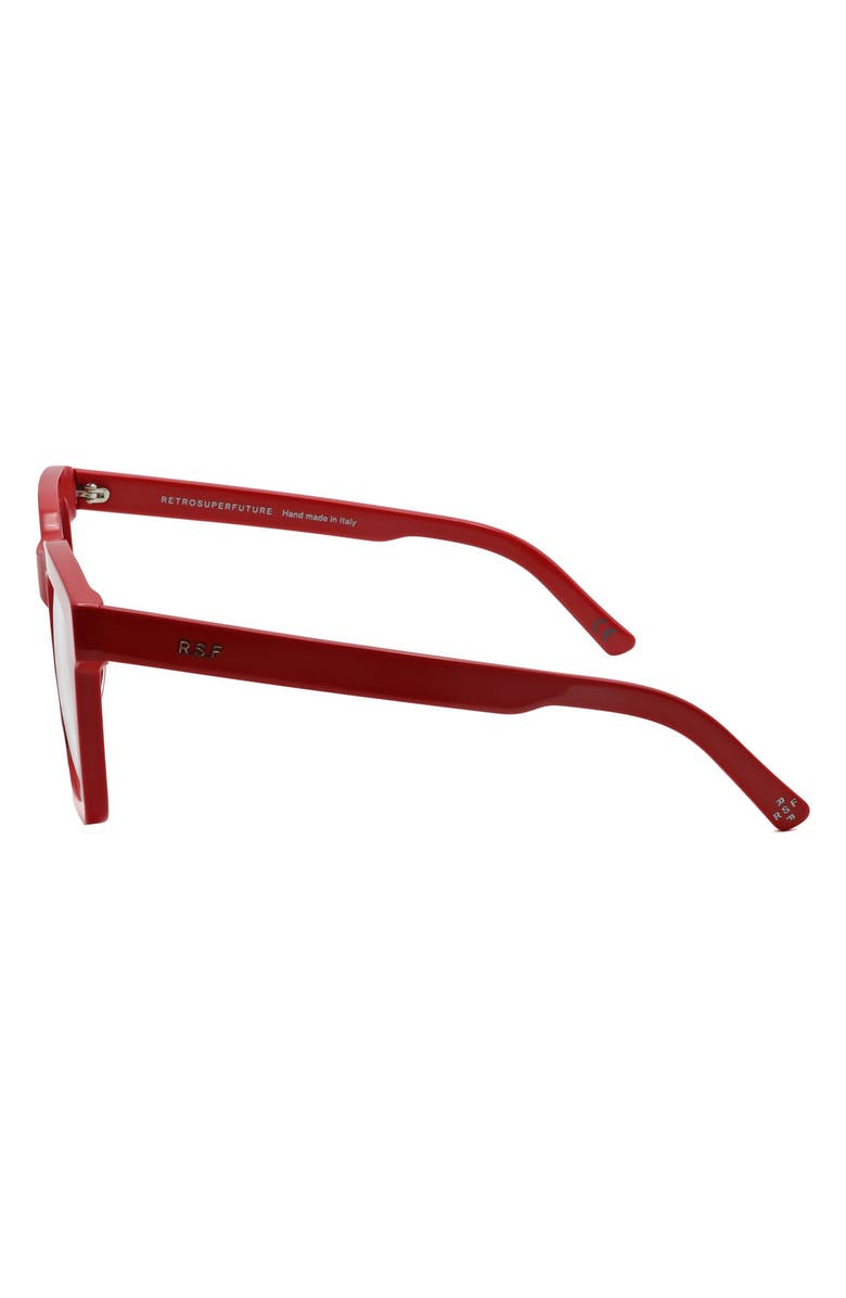 SUPER by RETROSUPERFUTURE<sup>®</sup> 50mm Square Reading Glasses, Alternate, color, Red