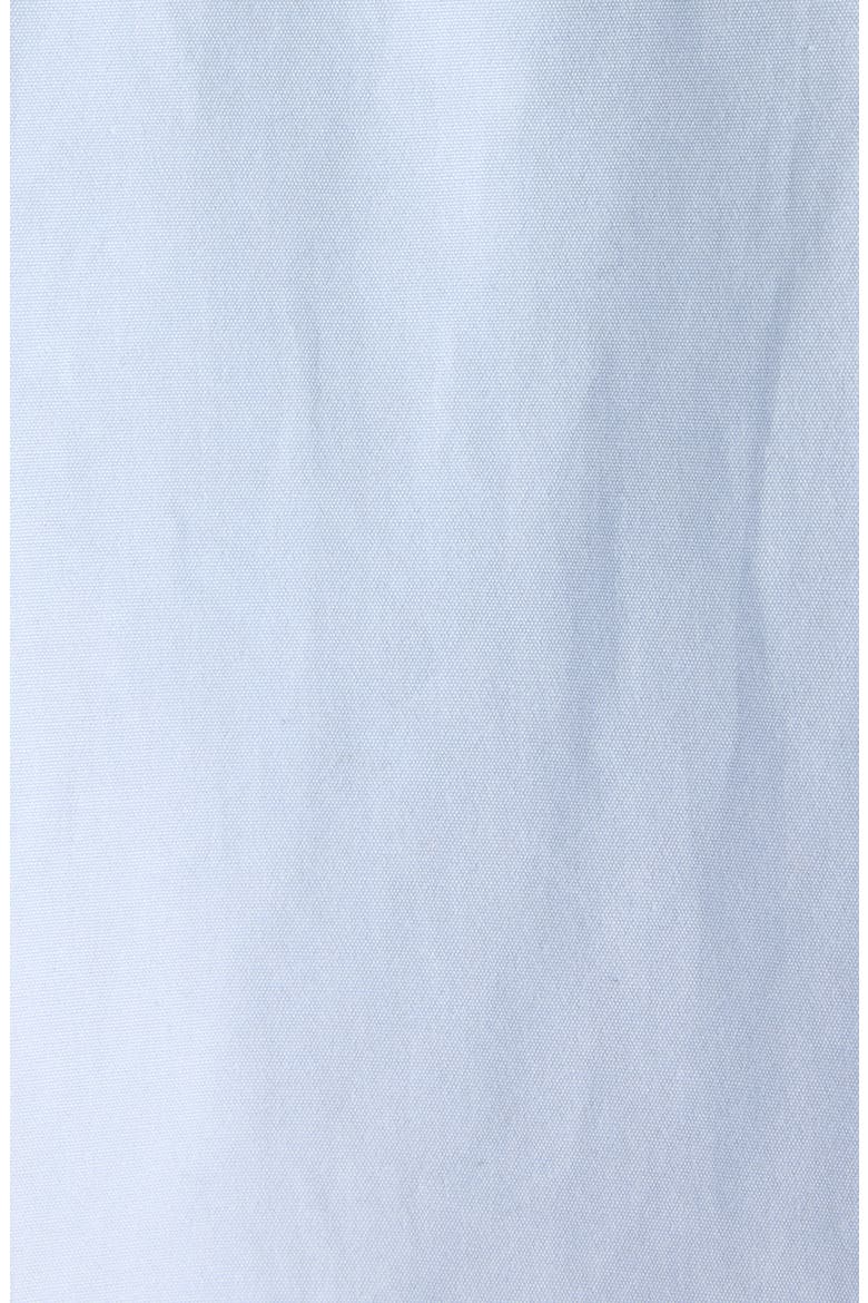 Cheers Bis Embroidered Cotton Button-Down Shirt, Alternate, color, LIGHT BLUE