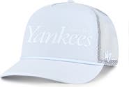 '47 Men's '47 Light Blue New York Yankees Foundation Script Hitch Adjustable Trucker Hat