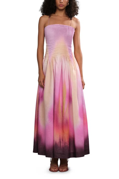 Grecia pleated dress