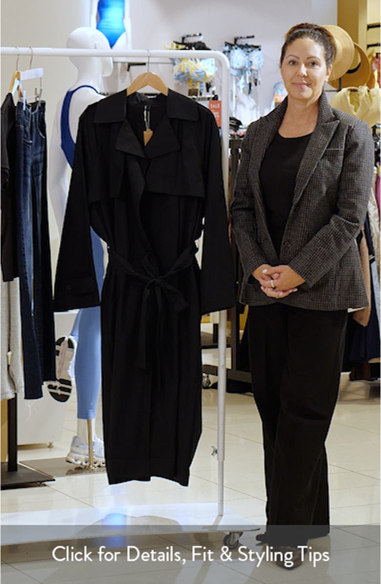 Oversize Trench Coat, sales video thumbnail