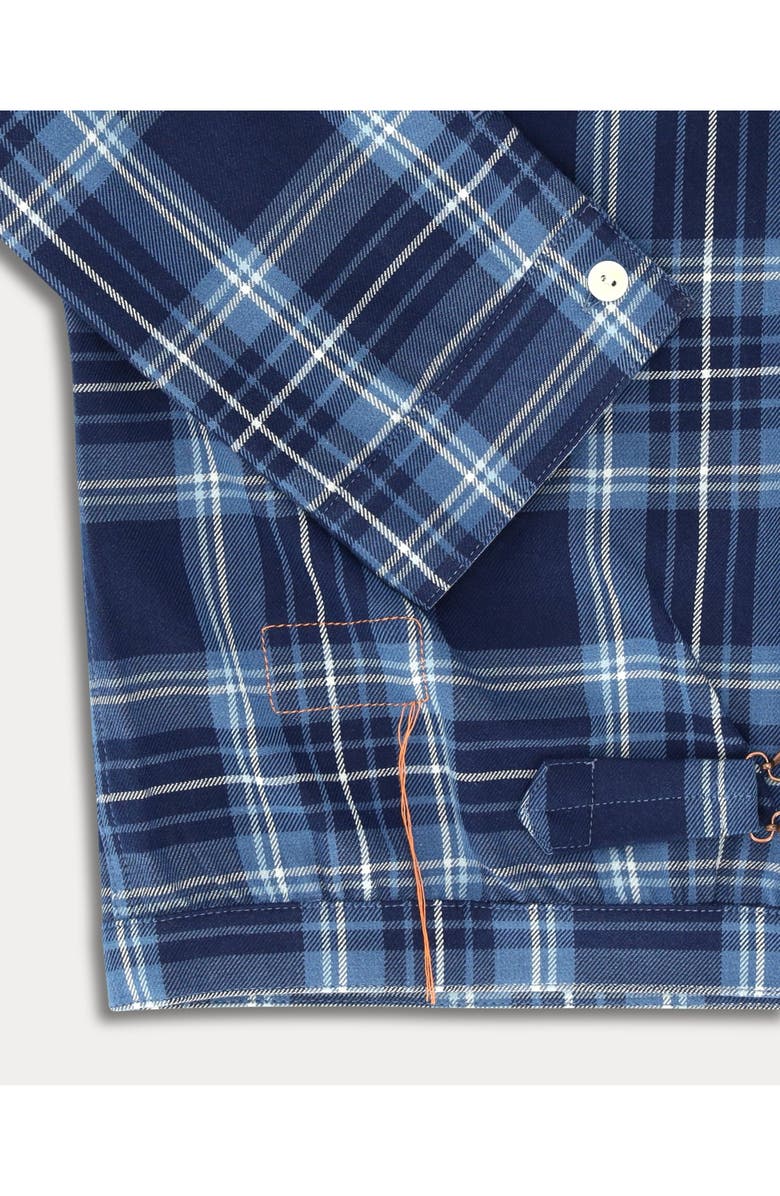 Fortela Peter Vichy Check Cotton Overshirt, Alternate, color, Plaid