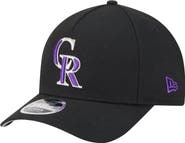 New Era Men's New Era Black Colorado Rockies 9FORTY M-Crown Adjustable Hat