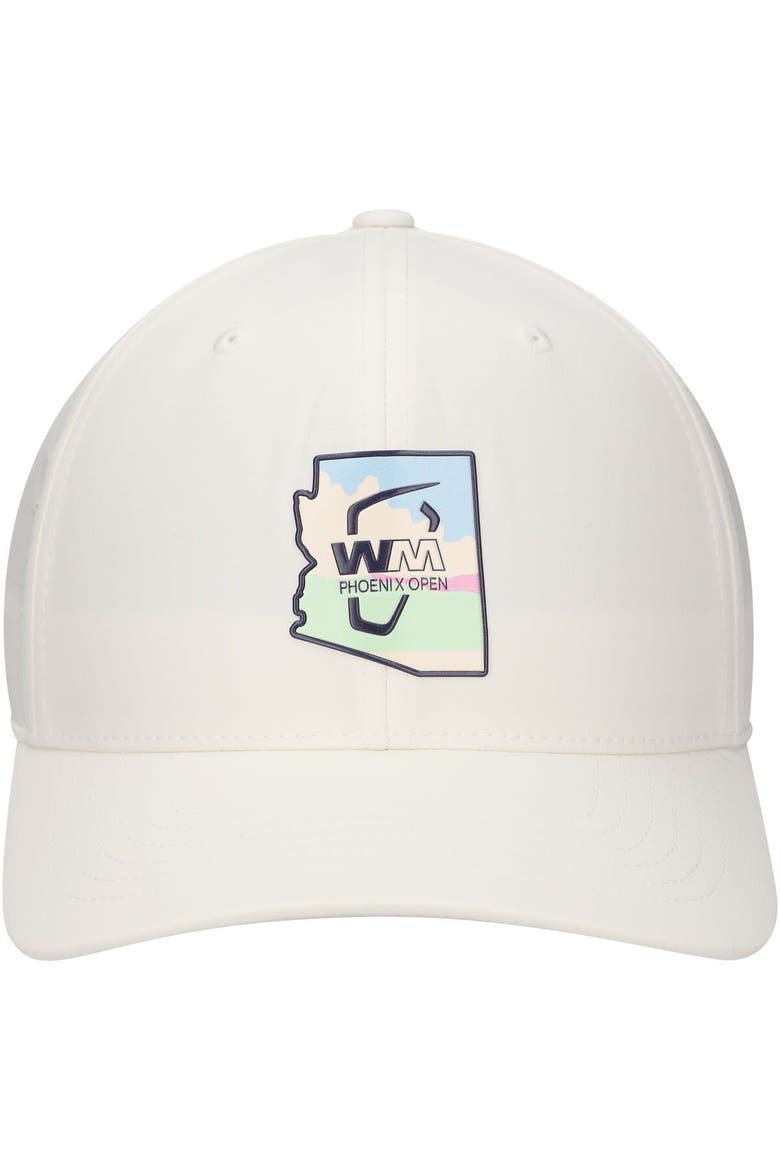 Men's Puma White WM Phoenix Open Tech Adjustable Hat, Alternate, color, White