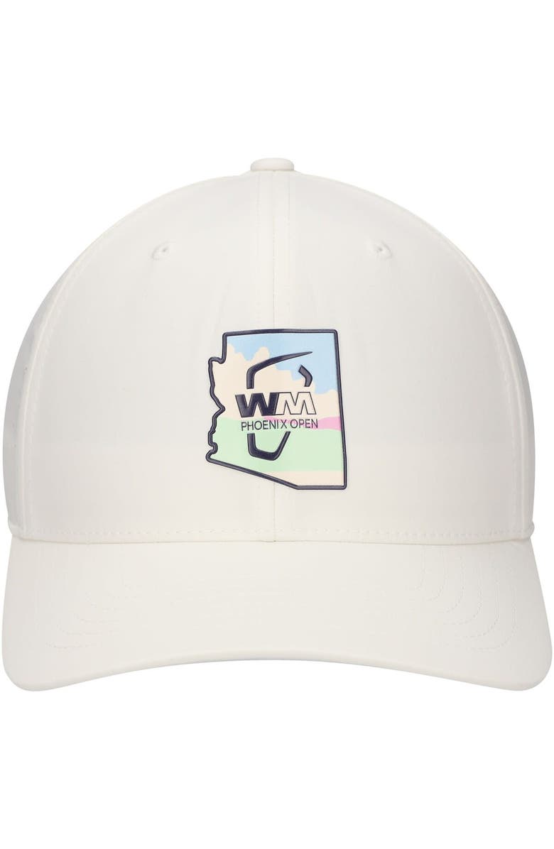 PUMA Men's Puma White WM Phoenix Open Tech Adjustable Hat, Alternate, color, White