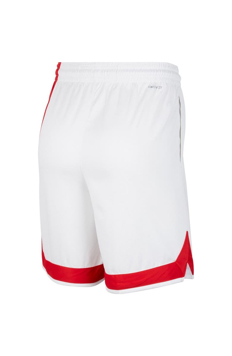 Nike Men's Nike White Brooklyn Nets 2022/23 Classic Edition Swingman Performance Shorts, Alternate, color, 