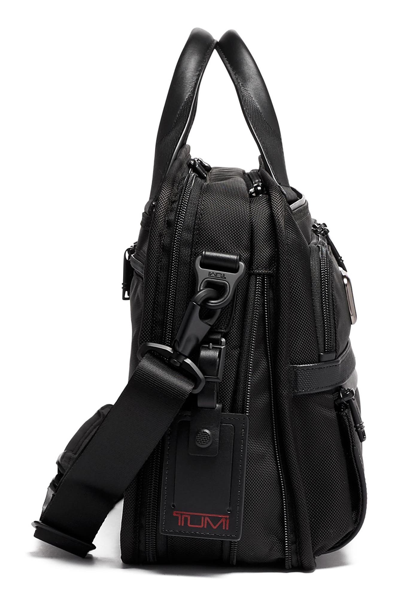 TUMI Alpha 3 Small Screen Expandable Laptop Briefcase, Alternate, color, 