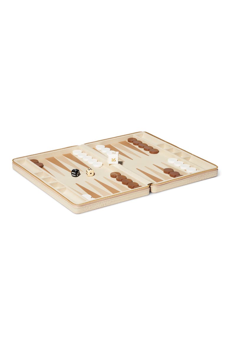 Enzo Travel Backgammon, Main, color, FAWN