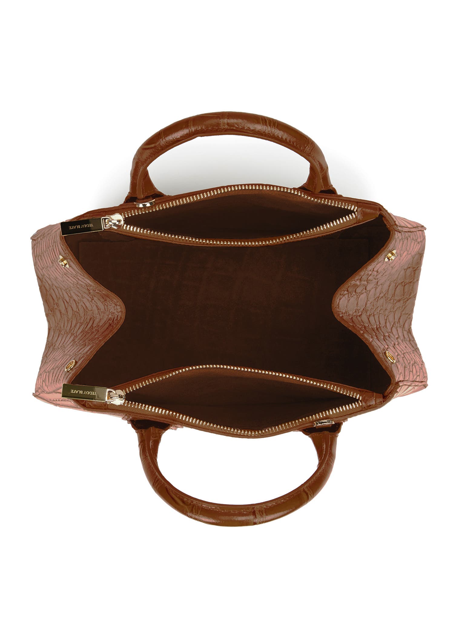 Teddy Blake Vera Croco 14", Alternate, color, Camelbrown