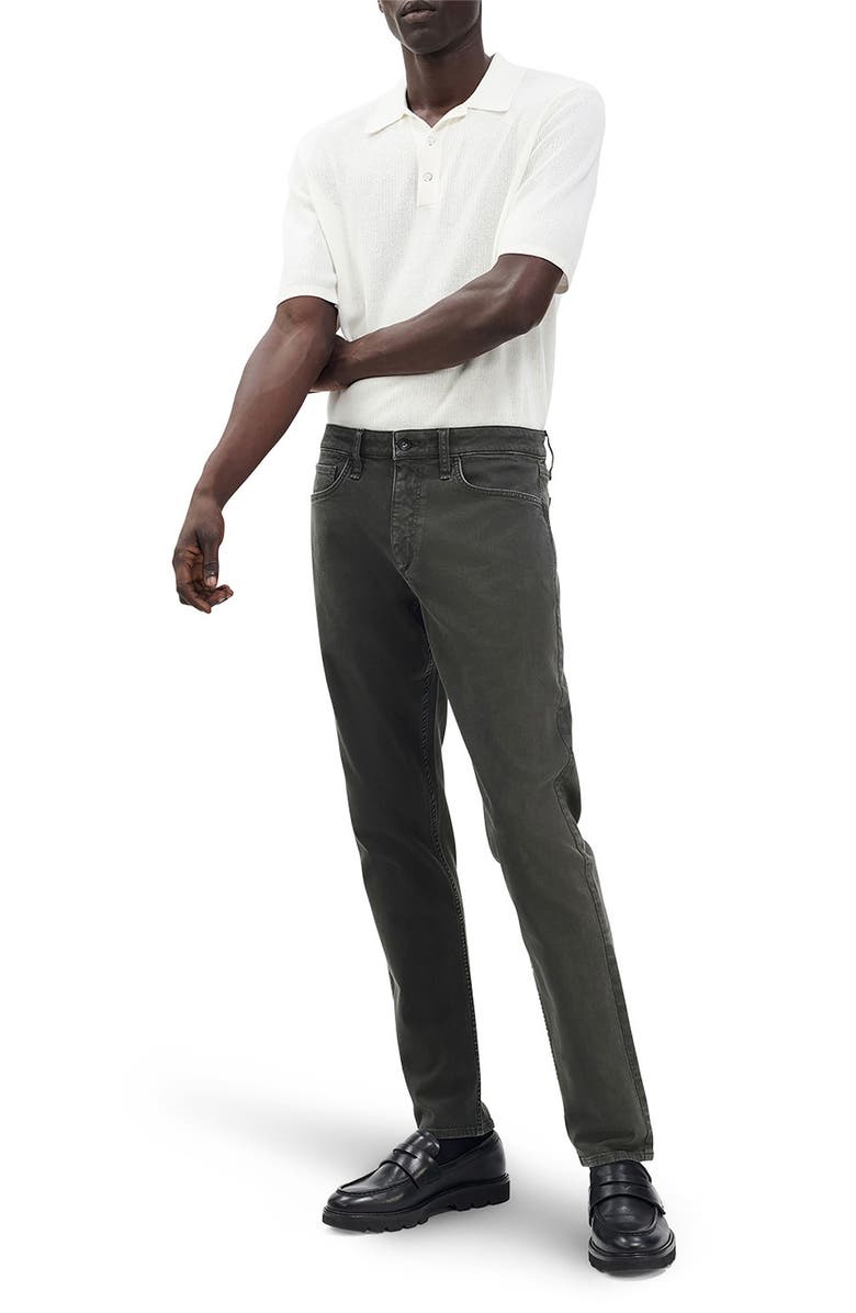 rag & bone Fit 3 Aero Stretch Athletic Fit Jeans, Alternate, color, Empire Brown