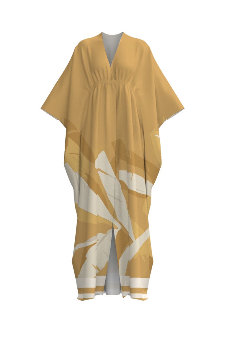 Rocio Naim Caftan Dress, Alternate, color, Rocio Yellow