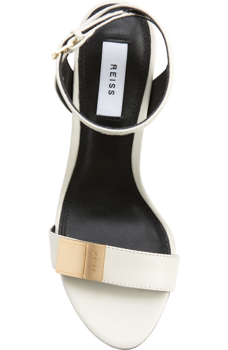 Reiss Ada Ankle Strap Pointed Toe Sandal, Alternate, color,