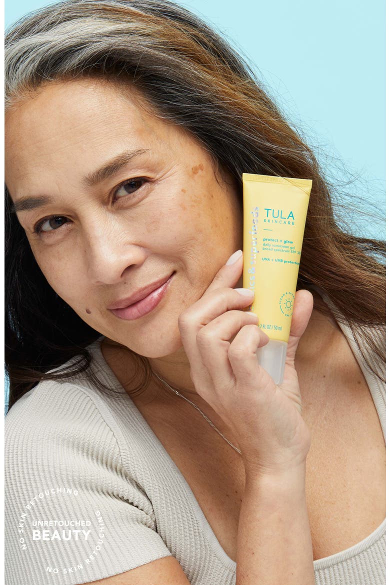 Protect + Glow Daily Sunscreen Gel Broad Spectrum SPF 30, Alternate, color, NO COLOR