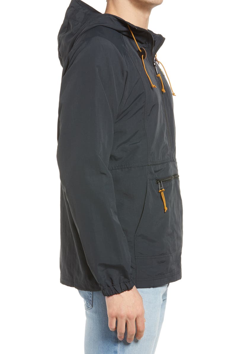 L.L.Bean Mountain Classic Water Resistant Half Zip Jacket, Alternate, color, Black