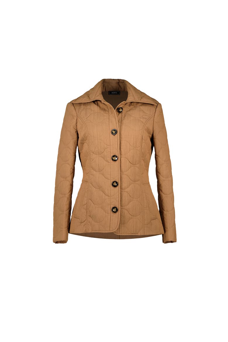 Padded Jacket, Alternate, color, Brown
