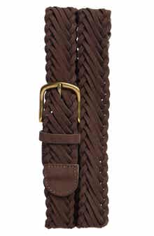 Suede Twist Woven Belt