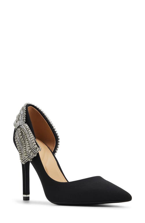 Ted Baker Vandi Half d'Orsay Pointed Toe Pump in Black 