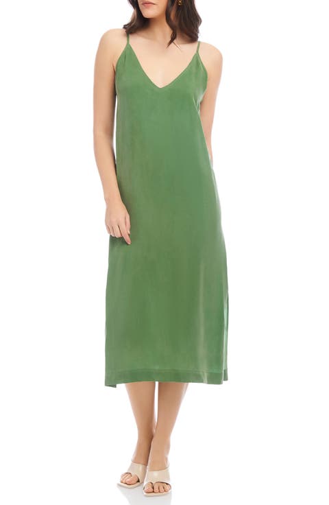 Jordyn Side Slit Midi Dress