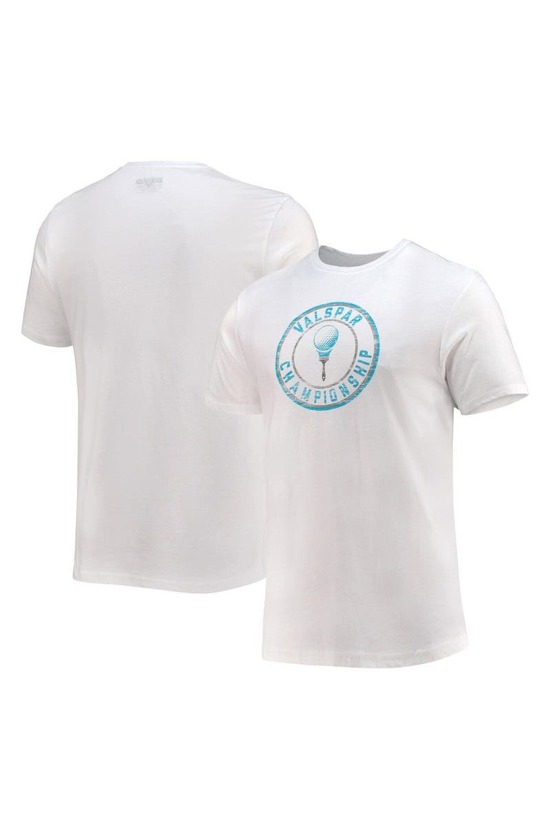 LEVELWEAR Men's Levelwear White Valspar Championship Richmond T-Shirt, Main, color, White