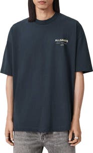 AllSaints Underground Oversize Graphic T-Shirt
